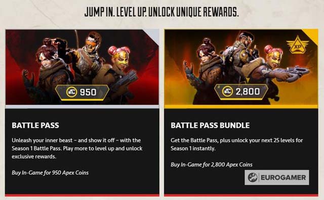 Battle Pass Cost