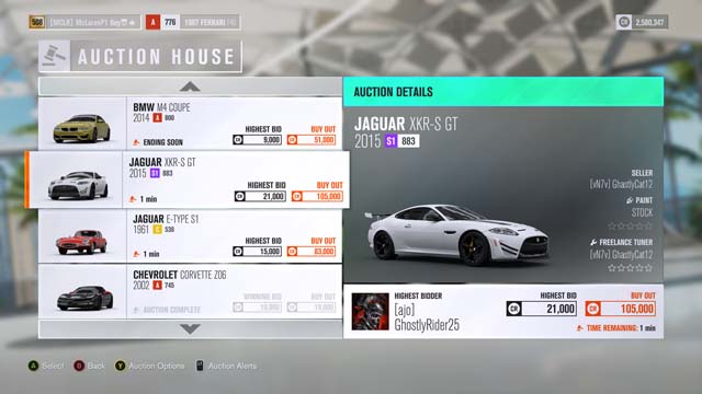 Forza Horizon 4 Auction House Guide How To Make Sweets Deals By Selling Or Buying Cars - roblox auction house