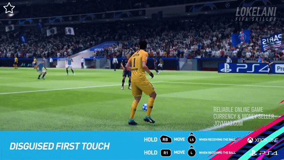 FIFA 19 Tutorial Skill Moves Disguise first touch