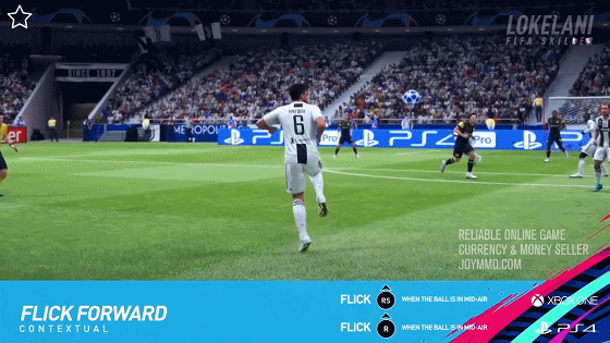 FIFA 19 Tutorial Skill Moves Flick forward(contextual)