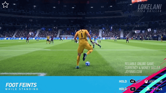 FIFA 19 Tutorial Skill Moves Foot feints(while standing)