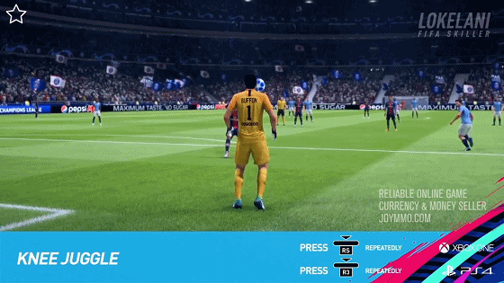 FIFA 19 Tutorial Skill Moves Knee juggle