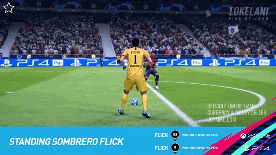 FIFA 19 Tutorial Skill Moves Standing sombrero flick