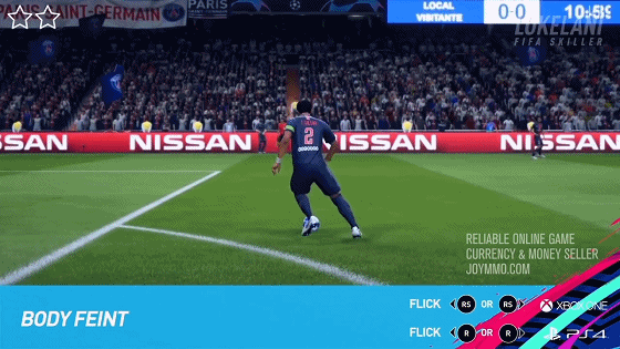 FIFA 19 2 Star Skill Moves Body Feint
