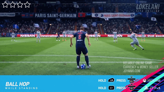 FIFA 19 4 Star Skill Moves Ball Hop (while standing)