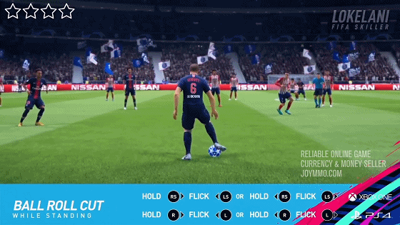 FIFA 19 4 Star Skill Moves Ball Roll Cut