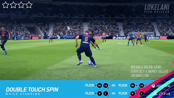 FIFA 19 4 Star Skill Moves Double Touch Spin