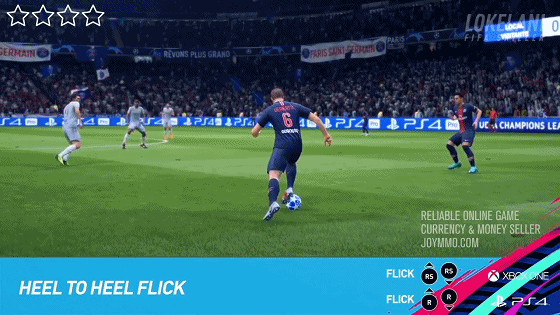 FIFA 19 4 Star Skill Moves Heel to Heel Flick