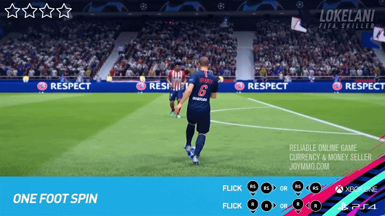 FIFA 19 4 Star Skill Moves One Foot Spin