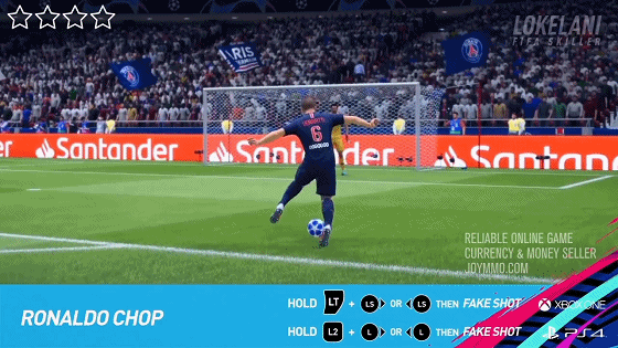 FIFA 19 4 Star Skill Moves Ronaldo Chop