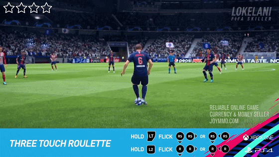 FIFA 19 4 Star Skill Moves Three Touch Roulette