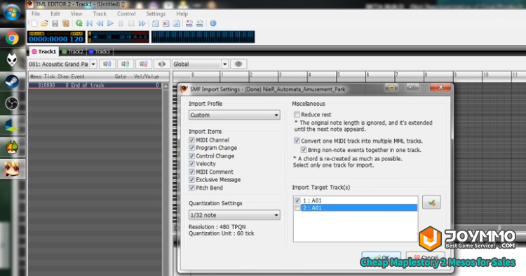 How to make your own music in MapleStory 2?