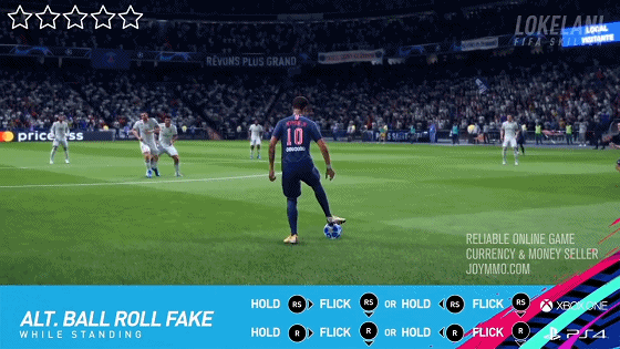FIFA 19 Five Star Skill Moves  Alt. Ball Roll Fake (while standing)