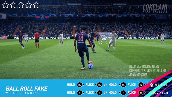 FIFA 19 Five Star Skill Moves Ball Roll Fake (while standing)