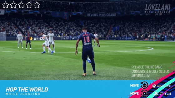 FIFA 19 Five Star Skill Moves Hop the World (while juggling)
