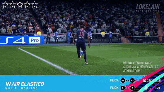 FIFA 19 Five Star Skill Moves In Air Elastico (while juggling)