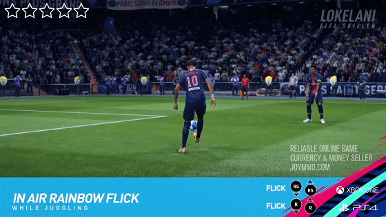 FIFA 19 Five Star Skill Moves In Air Rainbow Flick (while juggling)