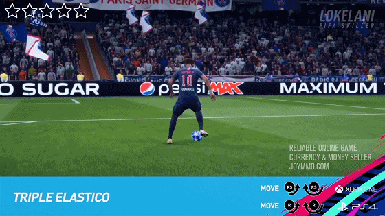 FIFA 19 Five Star Skill Moves Triple Elastico