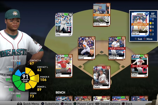 MLB The Show 19 players