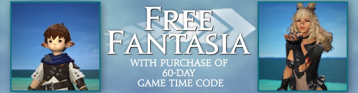 Get A Free Fantasia With Purchase Of 60-Day Game Time Code For A Limited Time