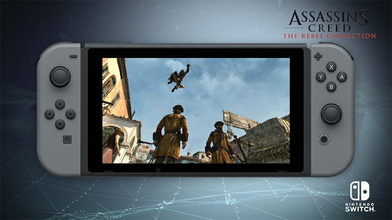 Assassin's Creed Rebel Collection Announced Exclusively for Nintendo Switch; Includes AC: Black Flag and AC: Rogue