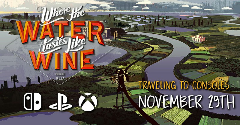 PS4, Xbox One, And Switch Are Getting Indie Narrative Adventure Where The Water Tastes Like Wine Very Soon